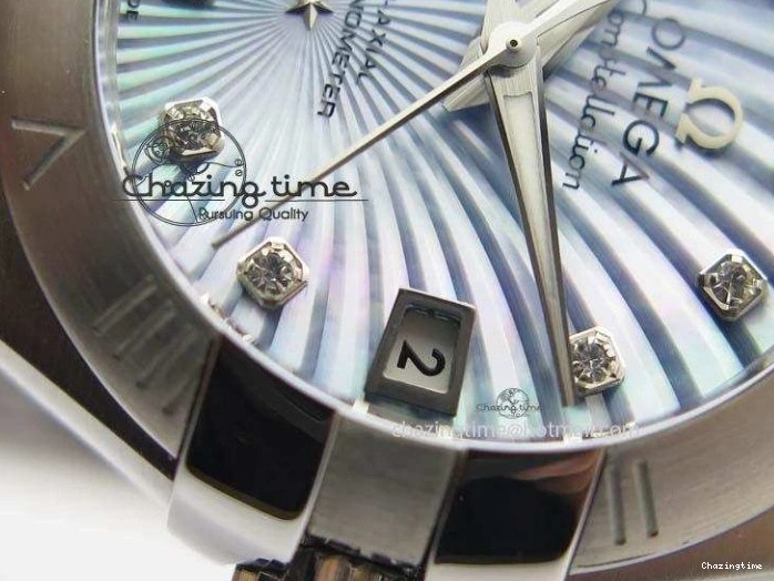 1228 Constellation 28mm V6F Best Edition SS Blue Dial On SS Bracelet A MultiPurpose 8201